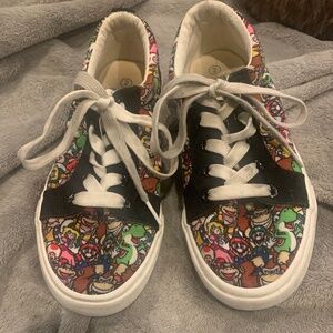 Super Mario sneakers kids size 2